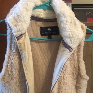 Southern Shirt Sherpa Vest